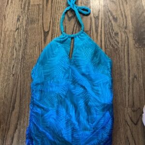 Ralph Lauren blue and teal swimsuit